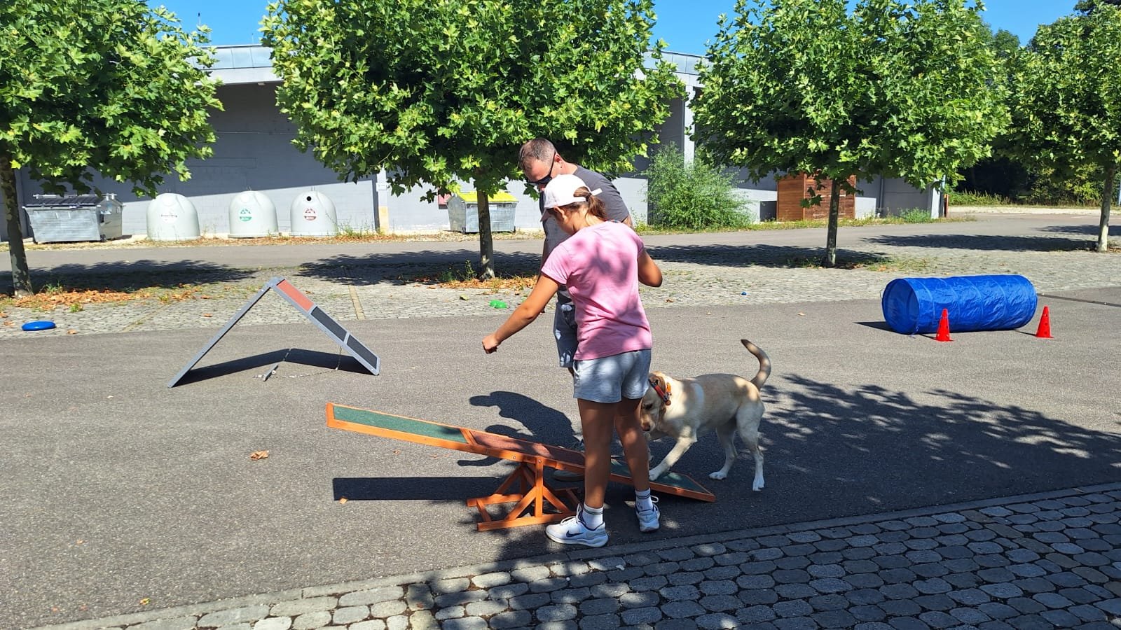 Kind-Hund-Parcours